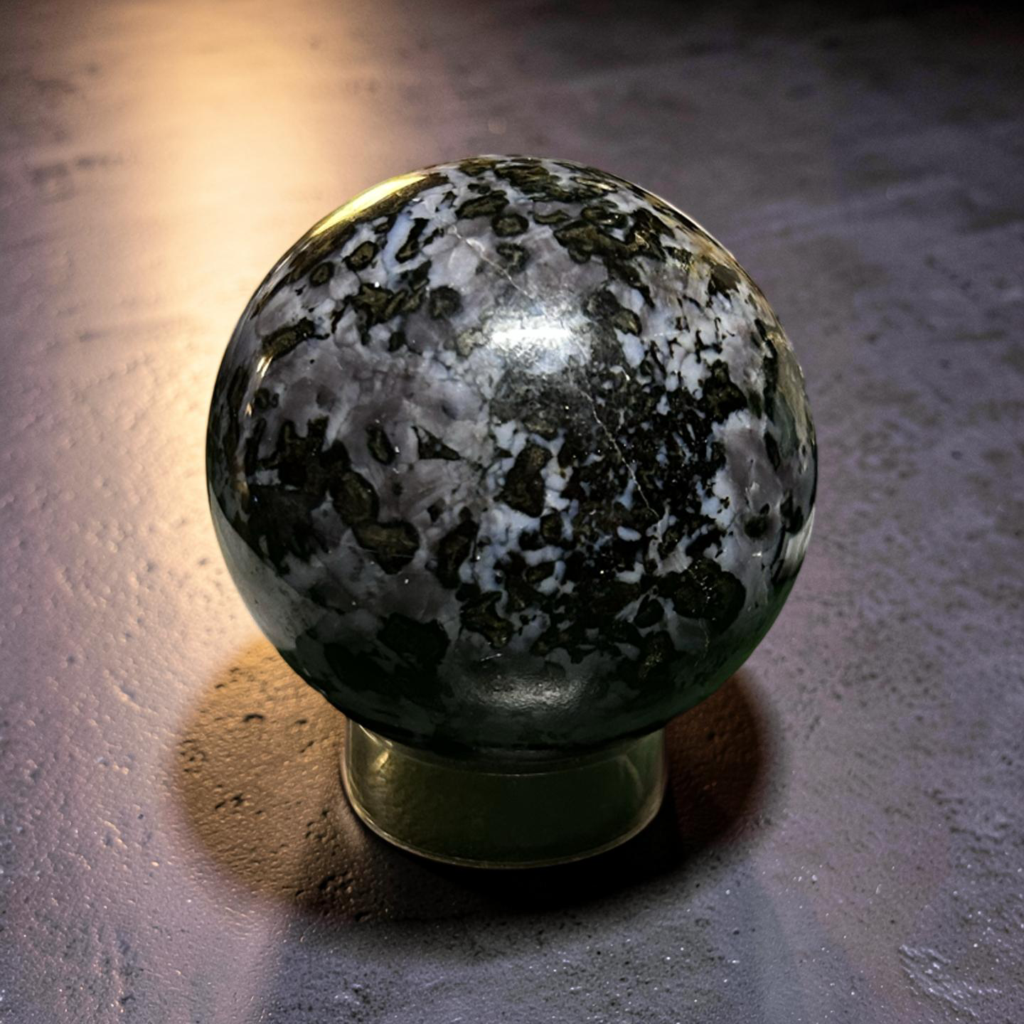Indigo Gabbro Sphere