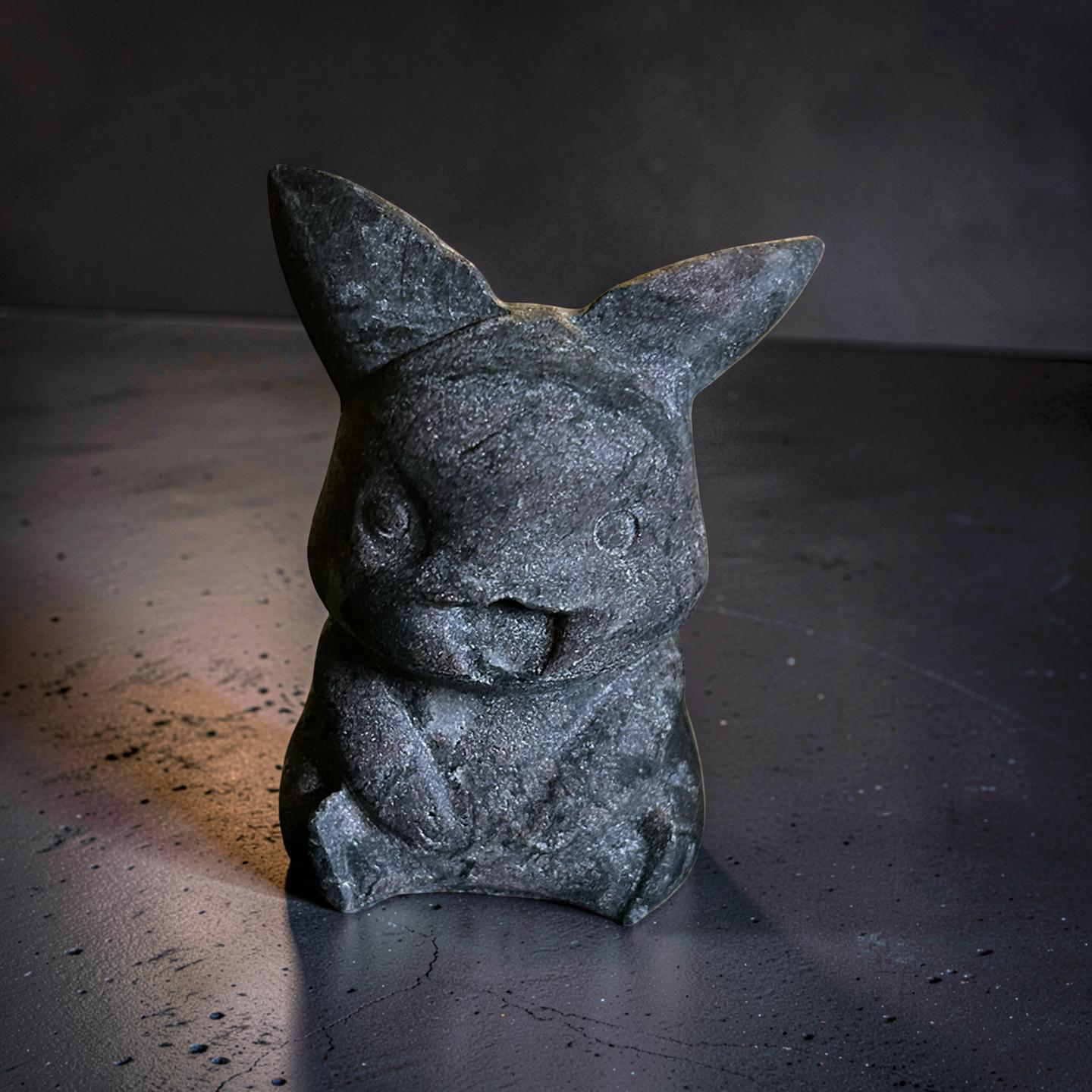 Garnet Pikkachu Carving