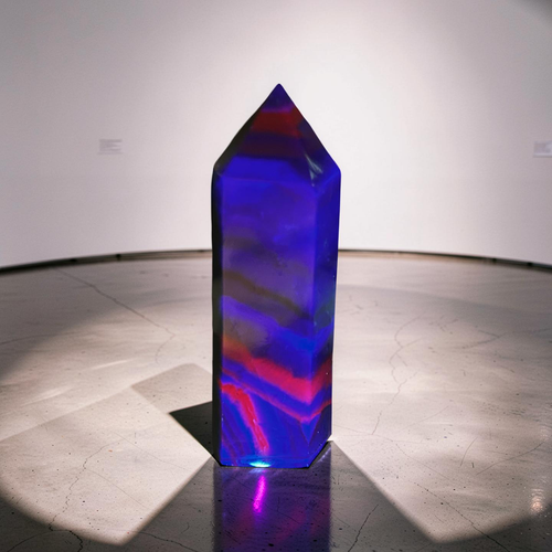 Black Rose Fluorite Tower