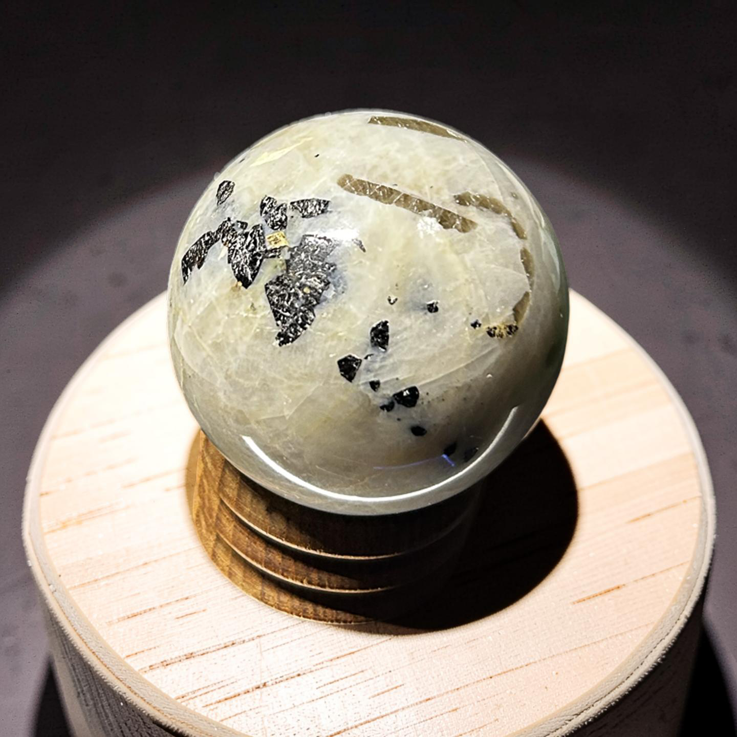 Rainbow Moonstone Sphere